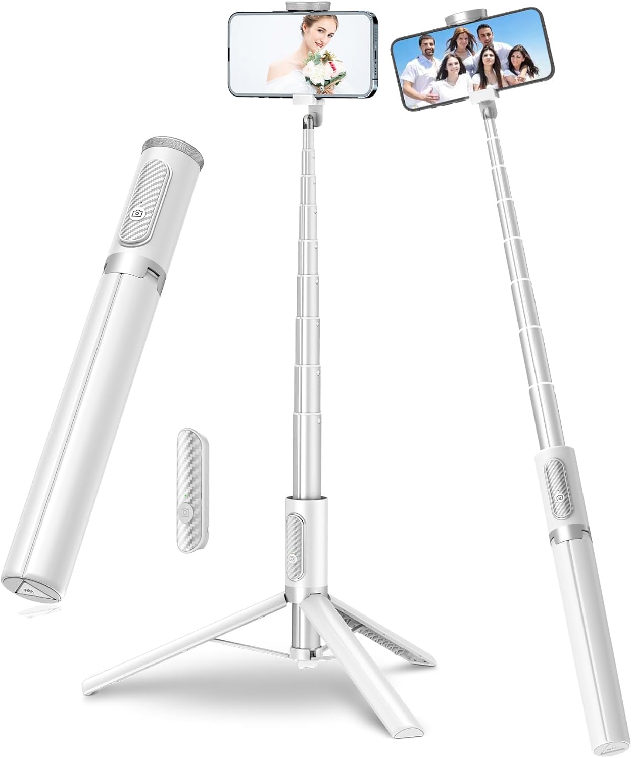 Tripod Selfie Stick White